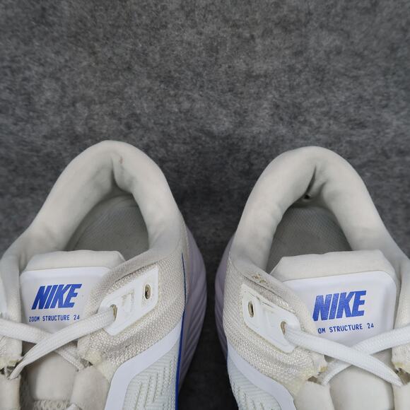 Nike Shoes Mens 11 Zoom Structure 24 Running Sneaker Athletic Trainer Comfort - Picture 3 of 16